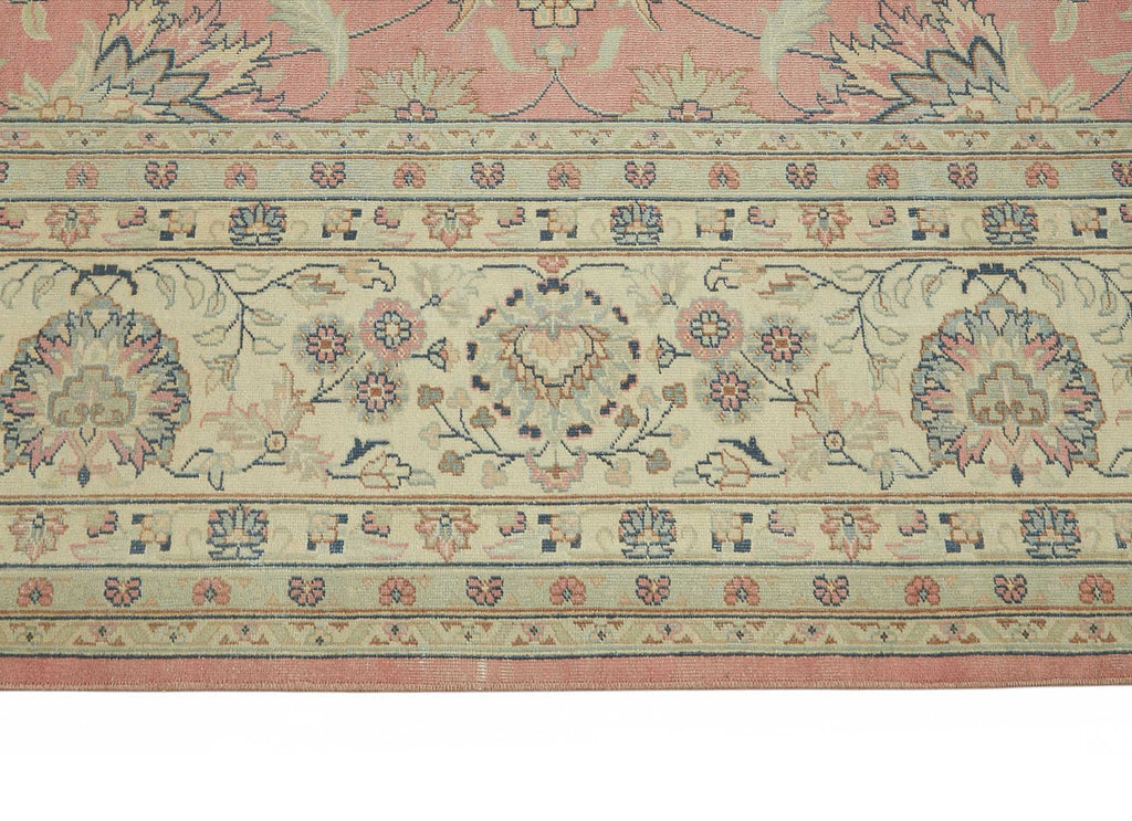 Beige vintage Persian rug 49224, 3.60 x 3.62 metres – photograph 8
