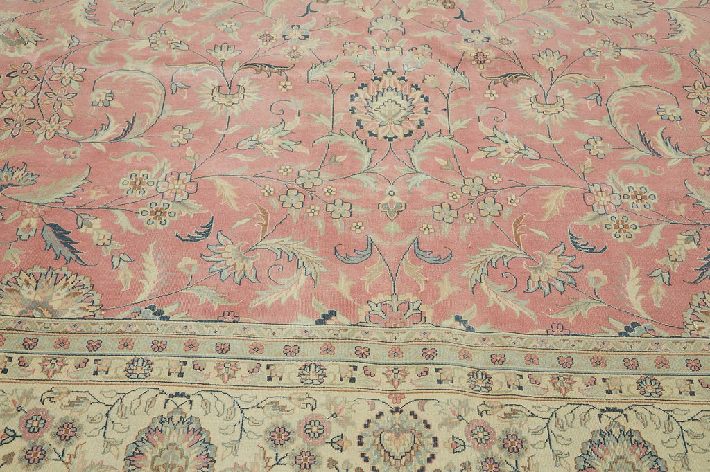Beige vintage Persian rug 49224, 3.60 x 3.62 metres – photograph 10