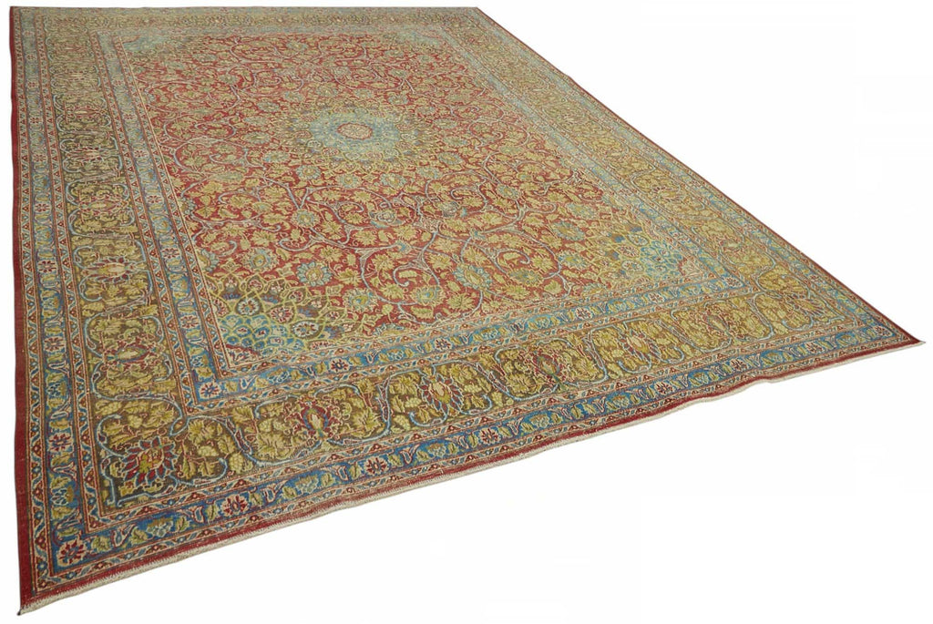 Red vintage Persian rug 49227, 2.90 x 3.84 metres – photograph 2
