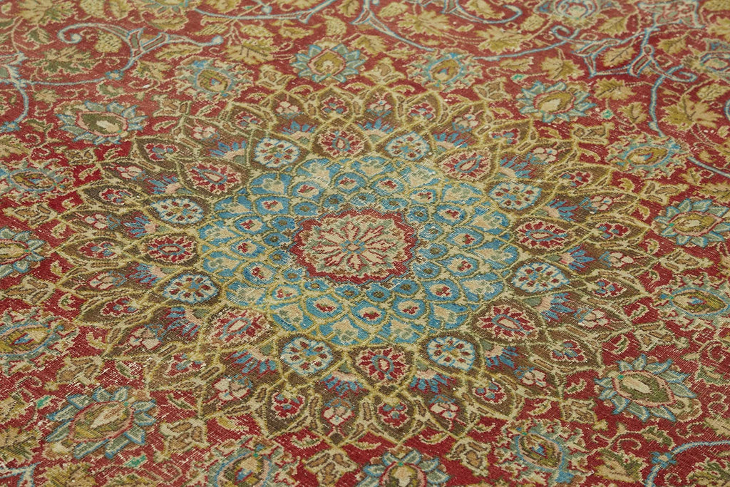 Red vintage Persian rug 49227, 2.90 x 3.84 metres – photograph 5