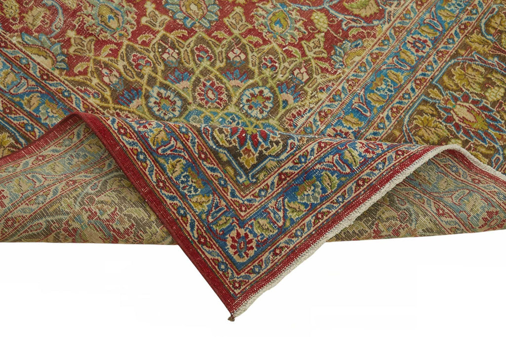 Red vintage Persian rug 49227, 2.90 x 3.84 metres – photograph 6