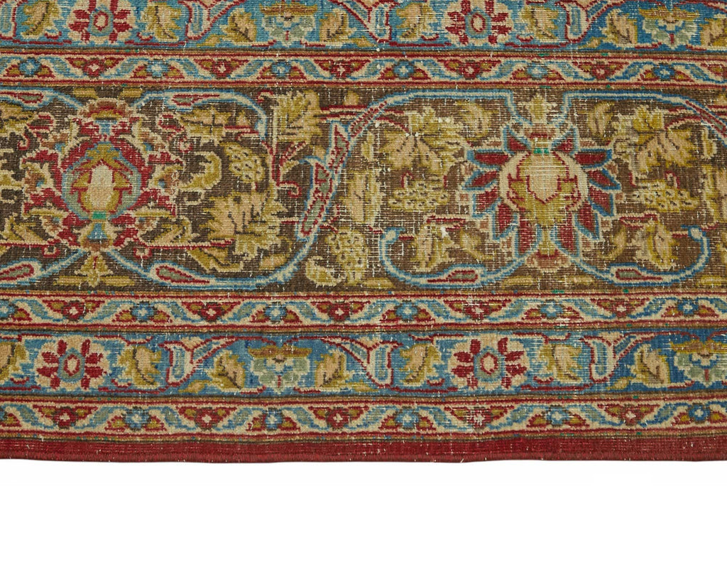Red vintage Persian rug 49227, 2.90 x 3.84 metres – photograph 8