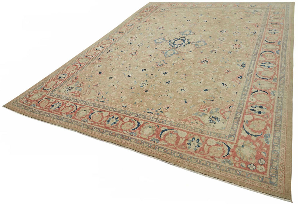 Beige vintage Persian rug 49228, 2.70 x 3.84 metres – photograph 3