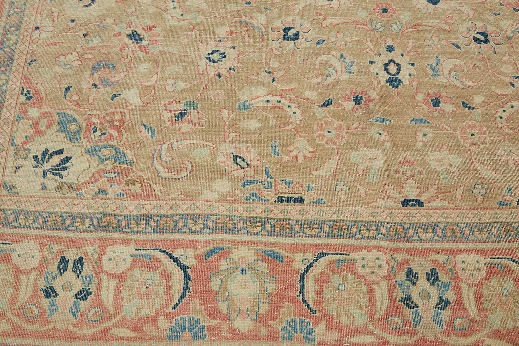 Beige vintage Persian rug 49228, 2.70 x 3.84 metres – photograph 10