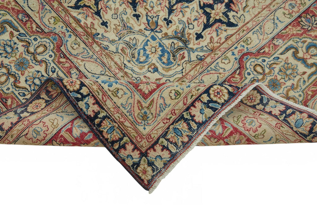 Beige vintage Persian rug 49229, 2.87 x 3.77 metres – photograph 6