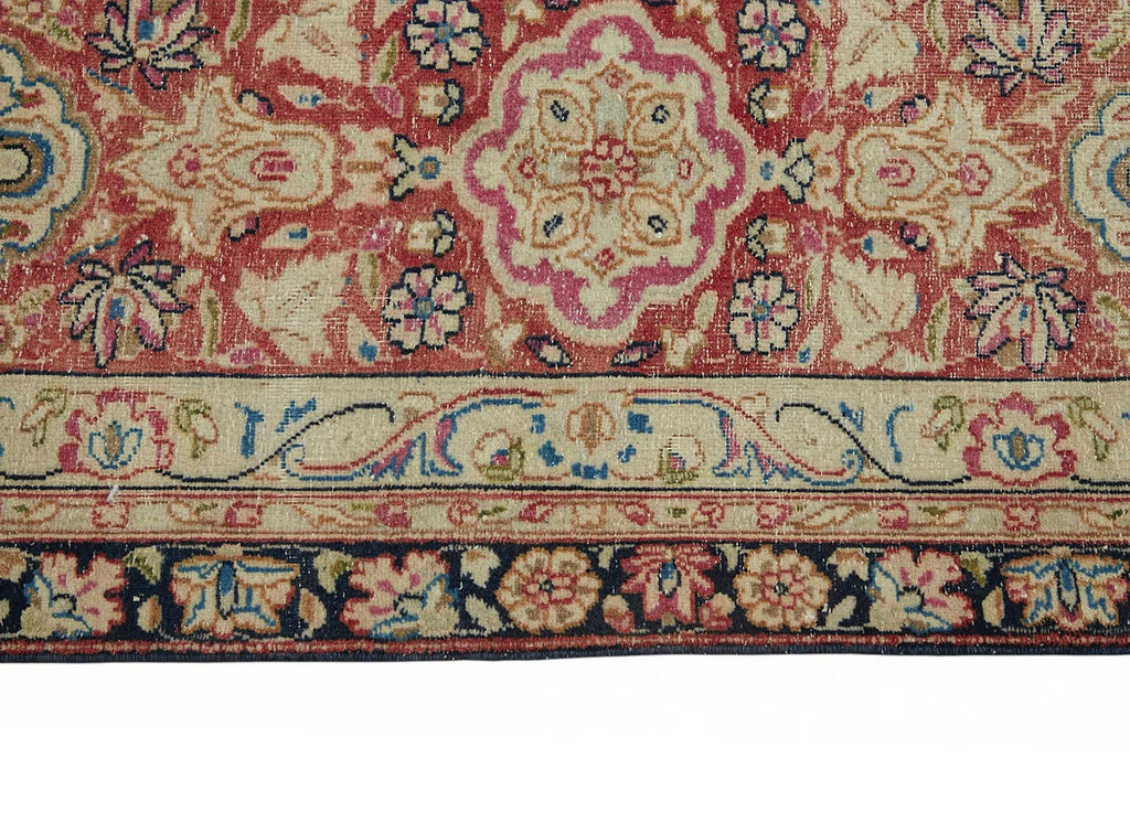 Beige vintage Persian rug 49229, 2.87 x 3.77 metres – photograph 8