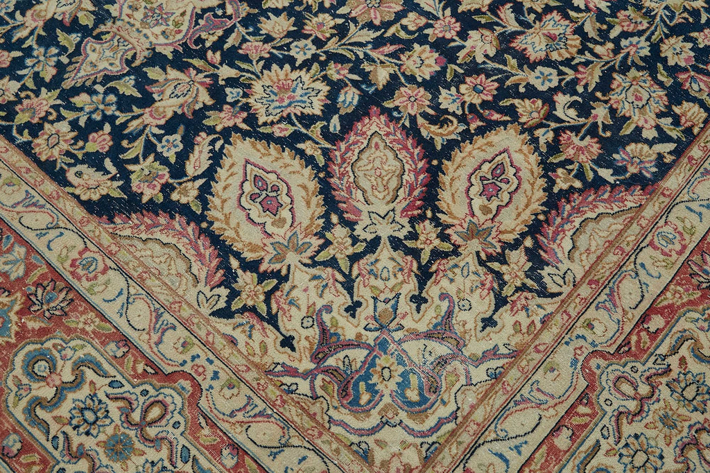 Beige vintage Persian rug 49229, 2.87 x 3.77 metres – photograph 9