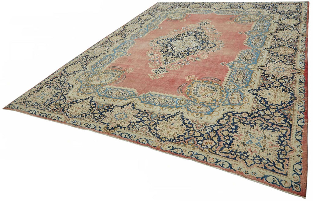 Beige vintage Persian rug 49232, 2.92 x 3.98 metres – photograph 3