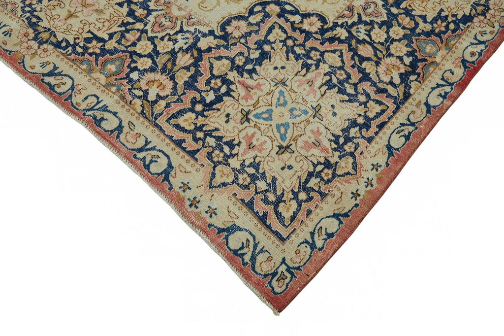 Beige vintage Persian rug 49232, 2.92 x 3.98 metres – photograph 4