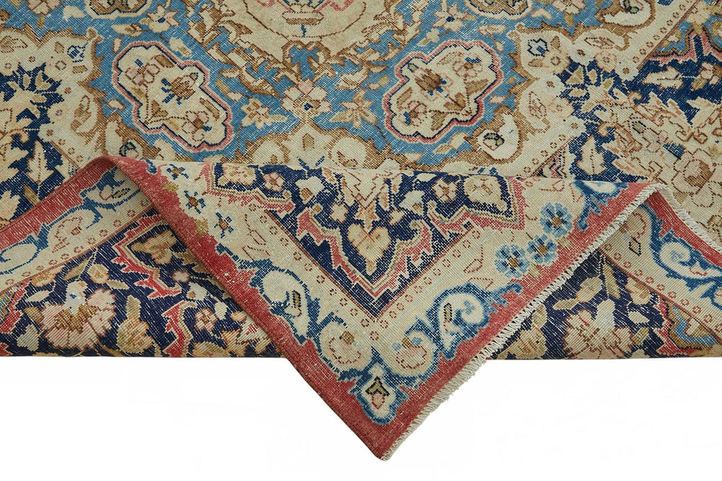 Beige vintage Persian rug 49232, 2.92 x 3.98 metres – photograph 6