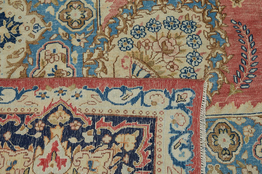 Beige vintage Persian rug 49232, 2.92 x 3.98 metres – photograph 7