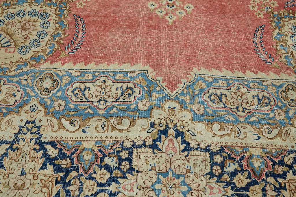 Beige vintage Persian rug 49232, 2.92 x 3.98 metres – photograph 10