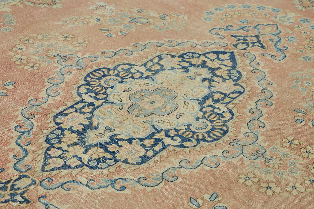 Beige vintage Persian rug 49236, 2.98 x 3.83 metres – photograph 5