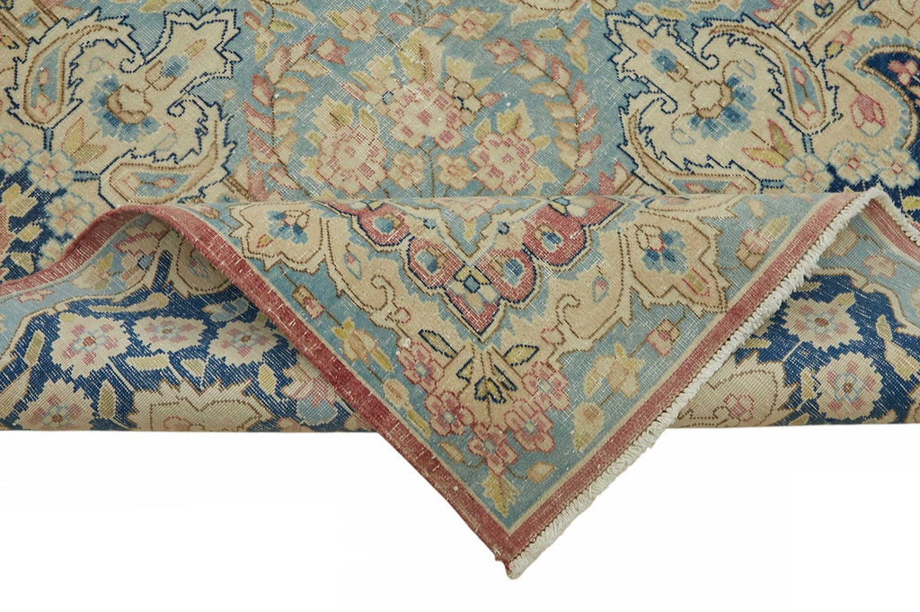 Beige vintage Persian rug 49236, 2.98 x 3.83 metres – photograph 6