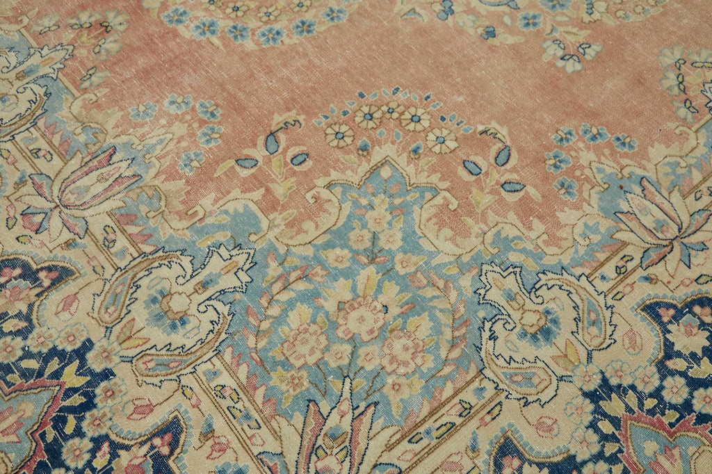 Beige vintage Persian rug 49236, 2.98 x 3.83 metres – photograph 9