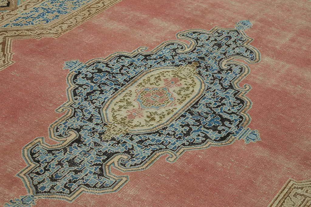 Beige vintage Persian rug 49237, 2.70 x 3.62 metres – photograph 5