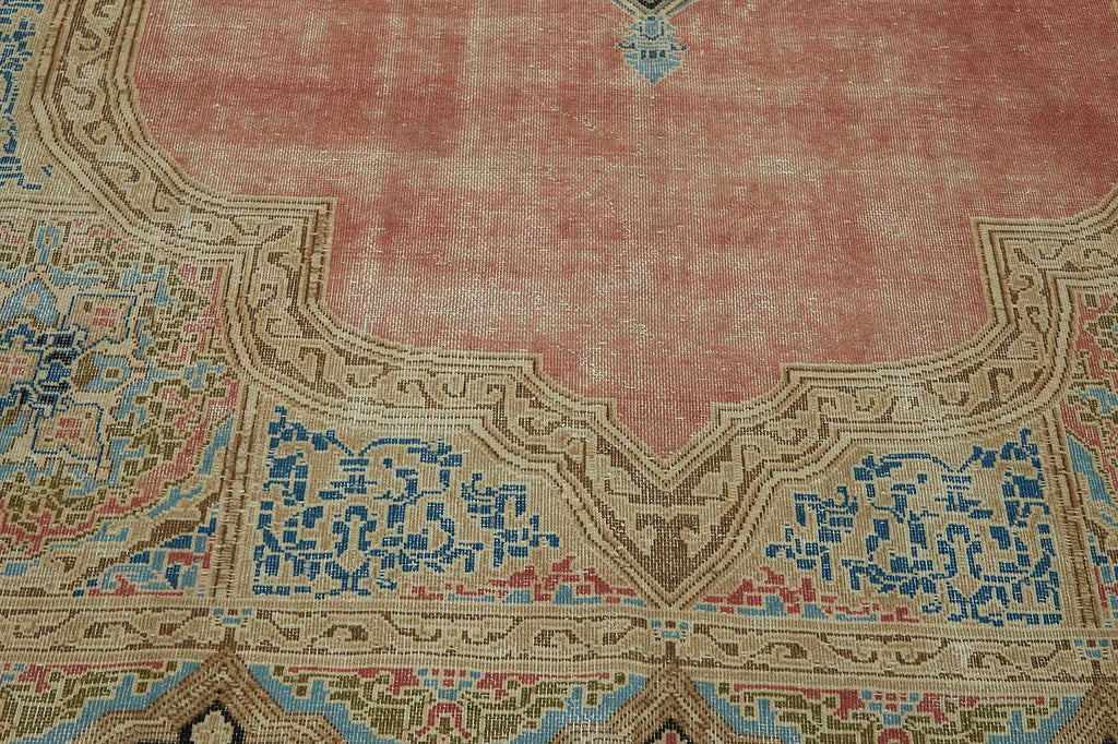 Beige vintage Persian rug 49237, 2.70 x 3.62 metres – photograph 10