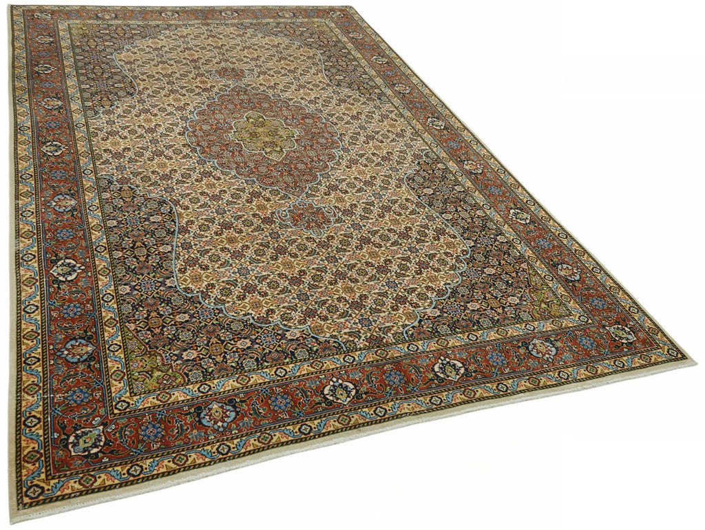 Beige vintage Persian rug 49240, 1.97 x 2.97 metres – photograph 2