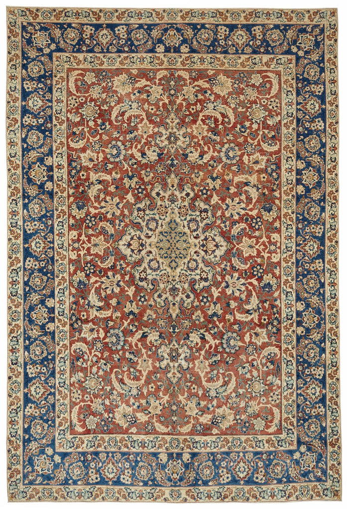 Beige vintage Persian rug 49244, 2.48 x 3.62 metres – full rug