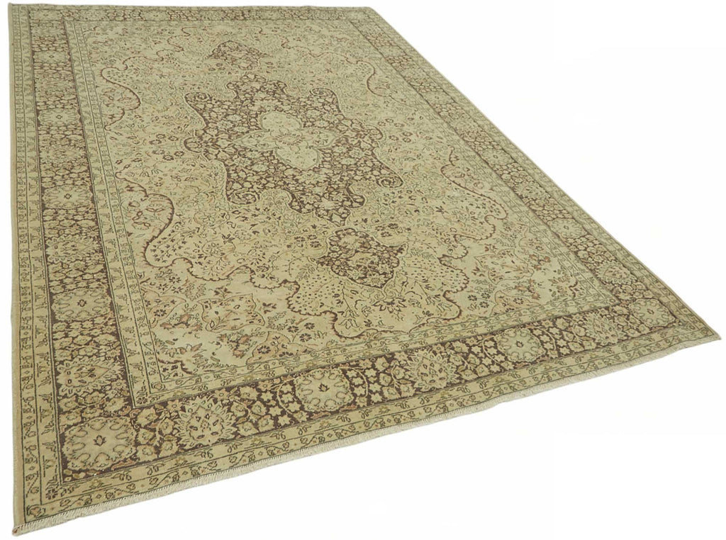 Beige vintage Persian rug 49245, 2.07 x 3.02 metres – photograph 2