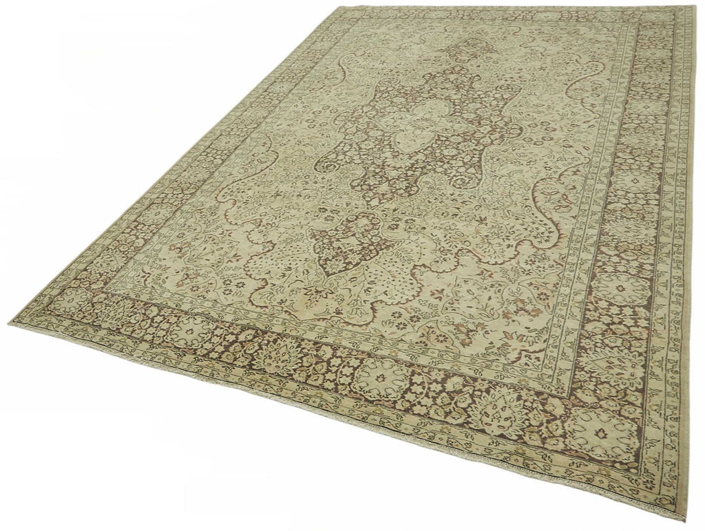 Beige vintage Persian rug 49245, 2.07 x 3.02 metres – photograph 3