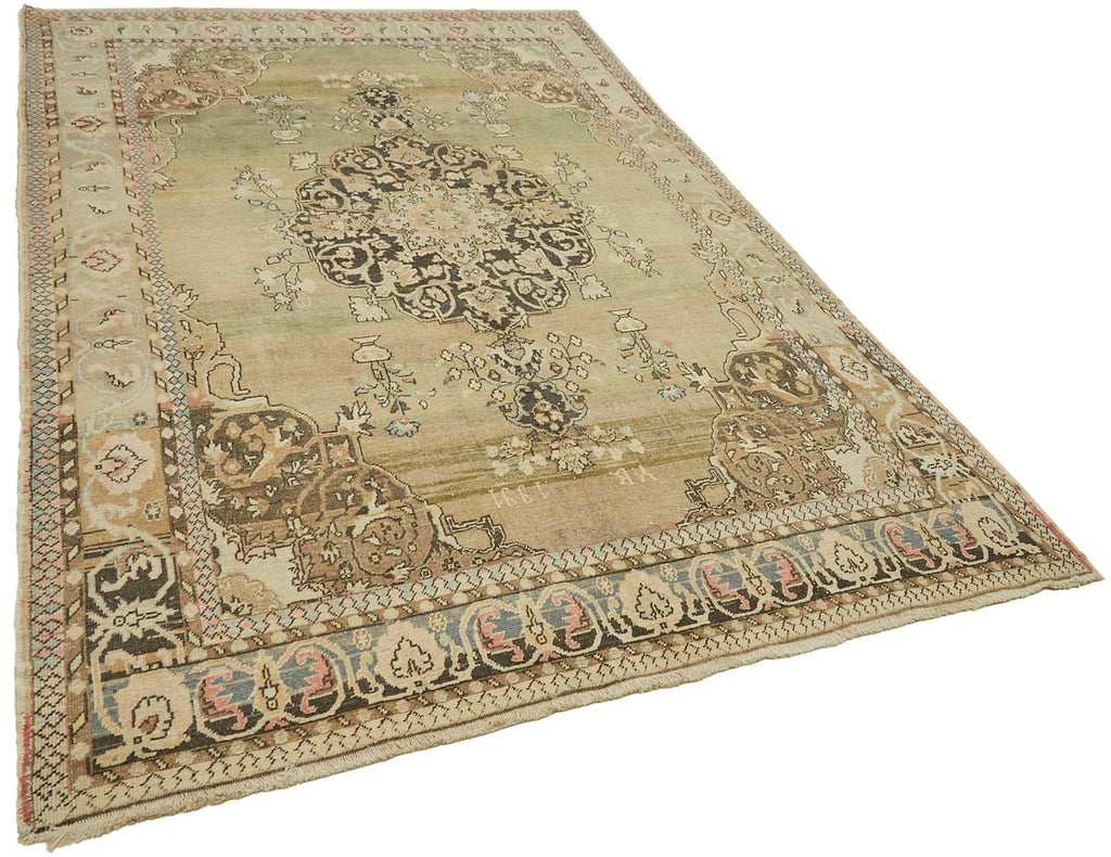 Beige vintage Persian rug 49439, 2.00 x 3.10 metres – photograph 2