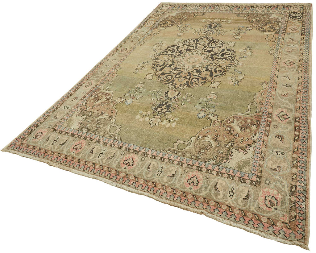 Beige vintage Persian rug 49439, 2.00 x 3.10 metres – photograph 3