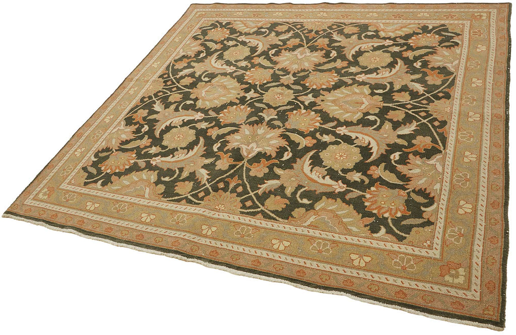 Beige vintage Persian rug 49440, 1.85 x 1.85 metres – photograph 3