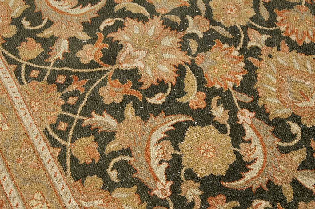 Beige vintage Persian rug 49440, 1.85 x 1.85 metres – photograph 9