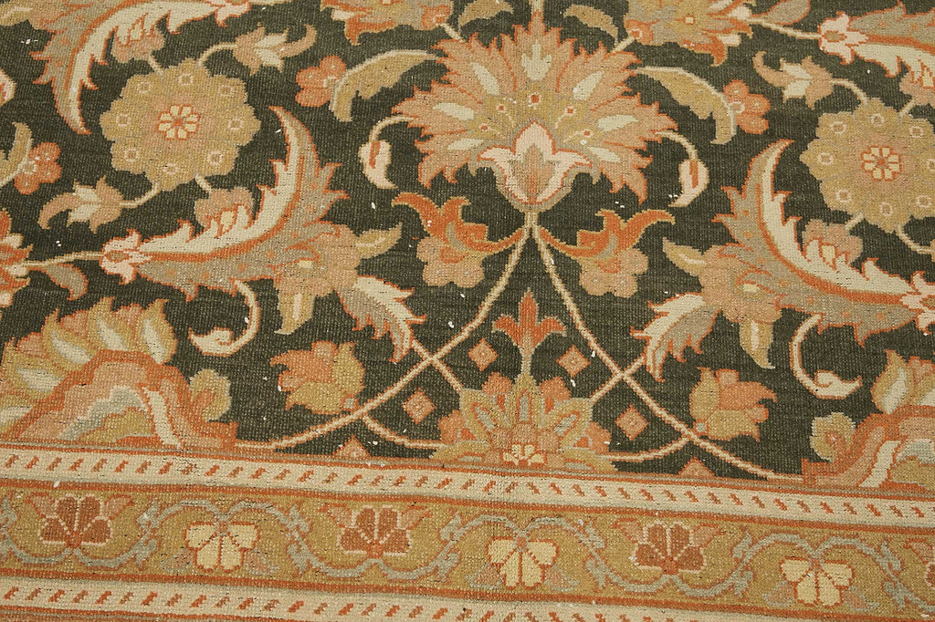 Beige vintage Persian rug 49440, 1.85 x 1.85 metres – photograph 10