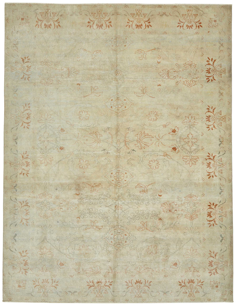 Beige vintage Persian rug 49442, 2.33 x 3.05 metres – full rug