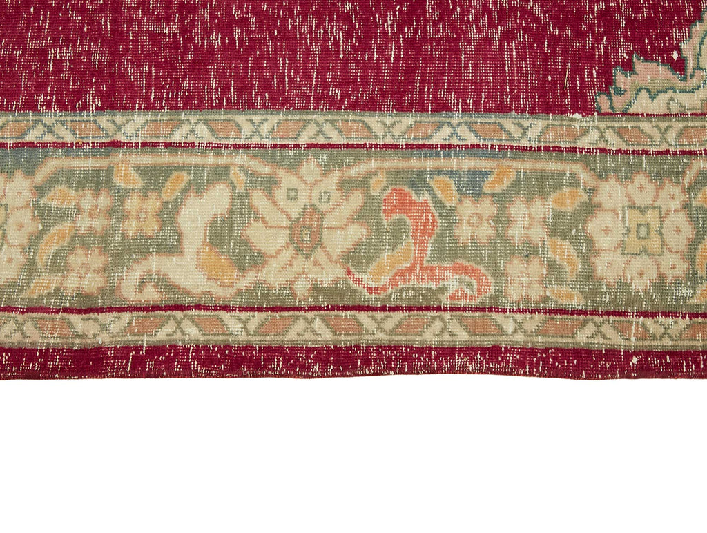 Beige vintage Persian rug 49448, 2.44 x 3.31 metres – photograph 8
