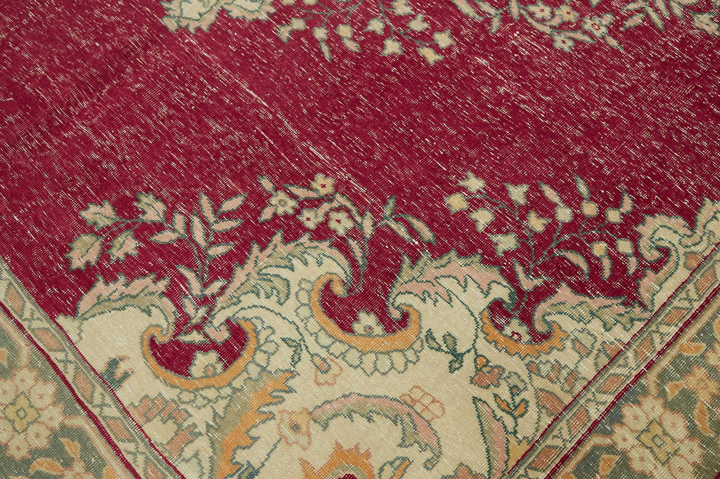 Beige vintage Persian rug 49448, 2.44 x 3.31 metres – photograph 9