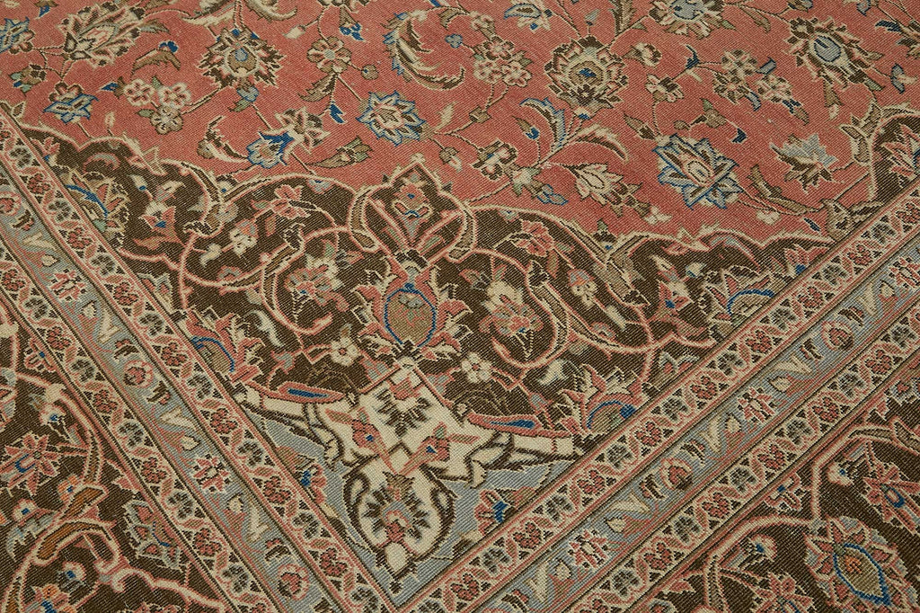 Beige vintage Persian rug 49450, 2.98 x 3.94 metres – photograph 9