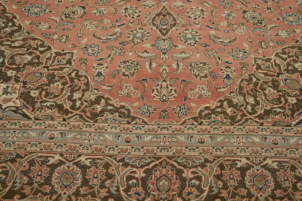 Beige vintage Persian rug 49450, 2.98 x 3.94 metres – photograph 10