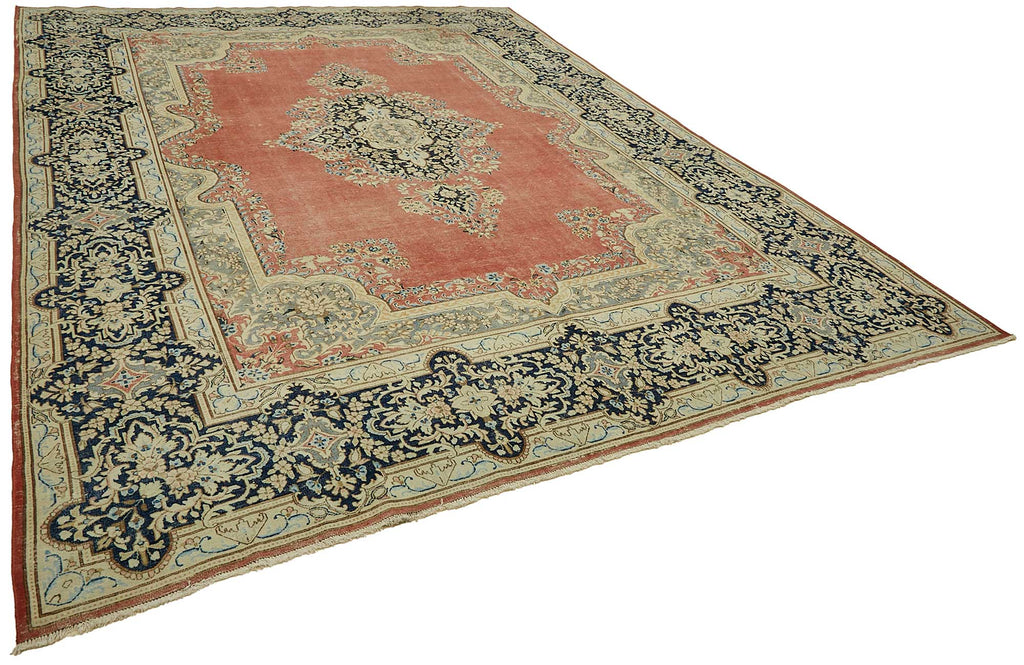 Beige vintage Persian rug 49451, 2.99 x 4.03 metres – photograph 2