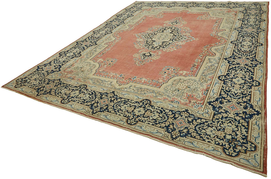 Beige vintage Persian rug 49451, 2.99 x 4.03 metres – photograph 3