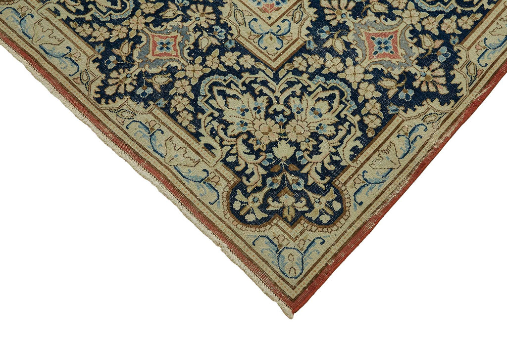 Beige vintage Persian rug 49451, 2.99 x 4.03 metres – photograph 4