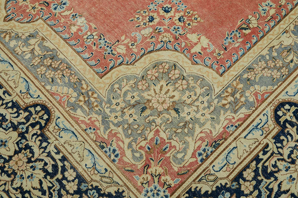 Beige vintage Persian rug 49451, 2.99 x 4.03 metres – photograph 9
