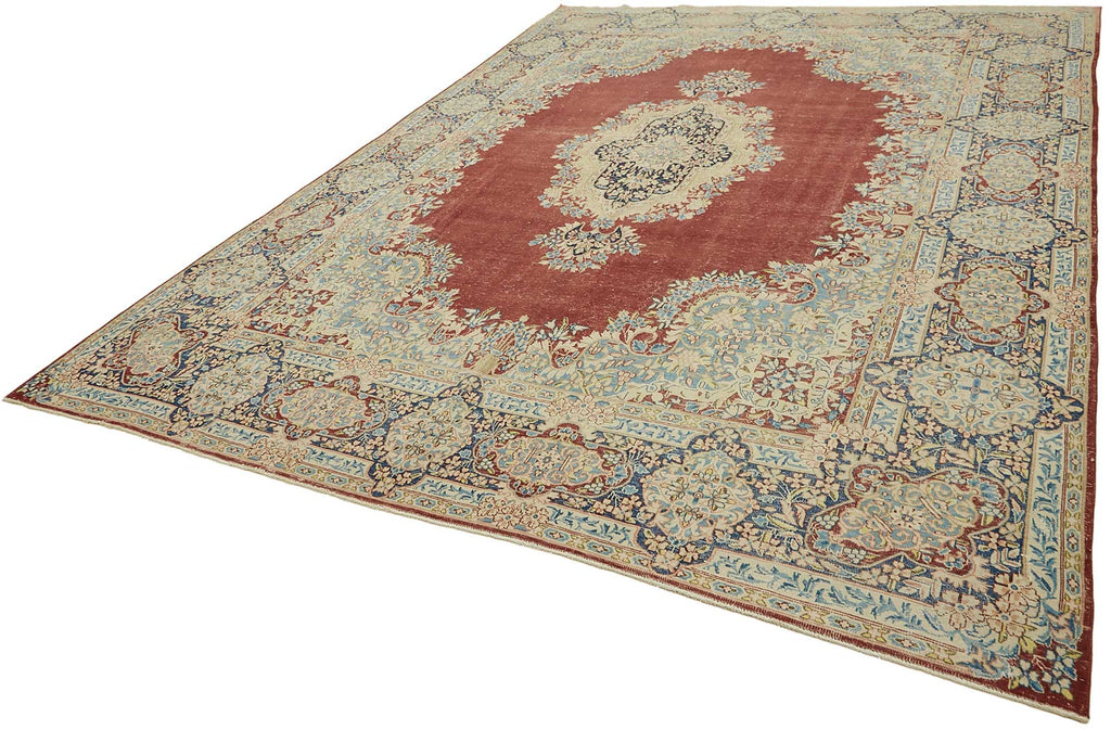 Beige vintage Persian rug 49454, 2.88 x 4.00 metres – photograph 3