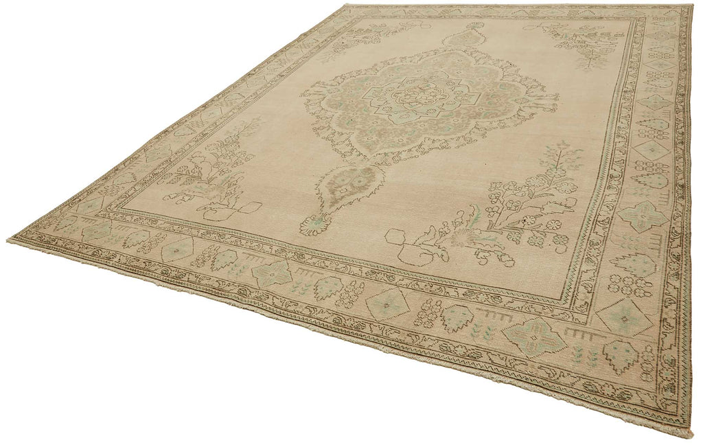 Beige vintage Persian rug 49455, 2.90 x 3.85 metres – photograph 3