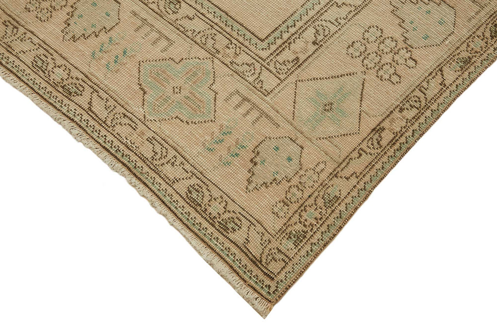 Beige vintage Persian rug 49455, 2.90 x 3.85 metres – photograph 4