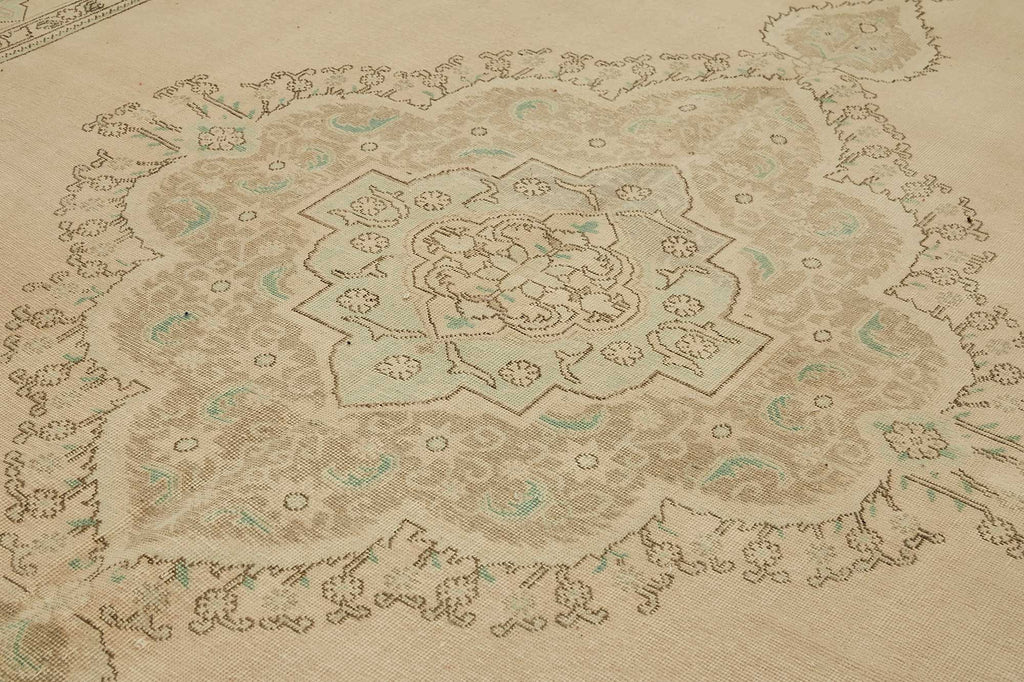 Beige vintage Persian rug 49455, 2.90 x 3.85 metres – photograph 5