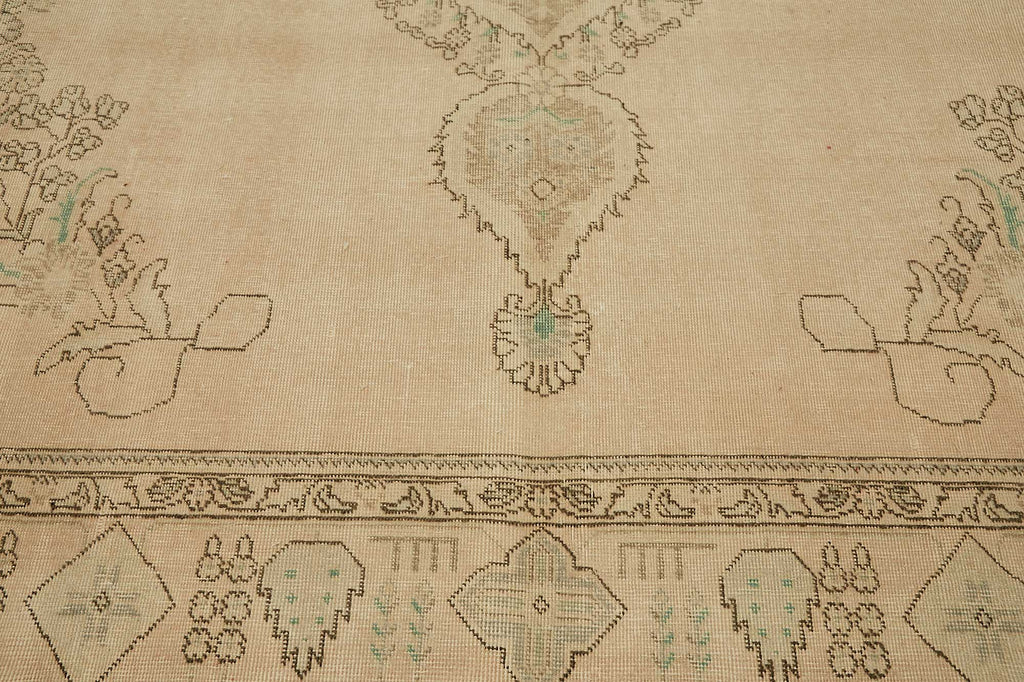 Beige vintage Persian rug 49455, 2.90 x 3.85 metres – photograph 10