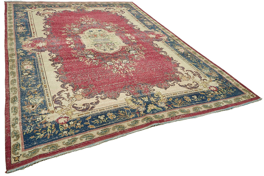 Beige vintage Persian rug 49461, 2.50 x 3.40 metres – photograph 2