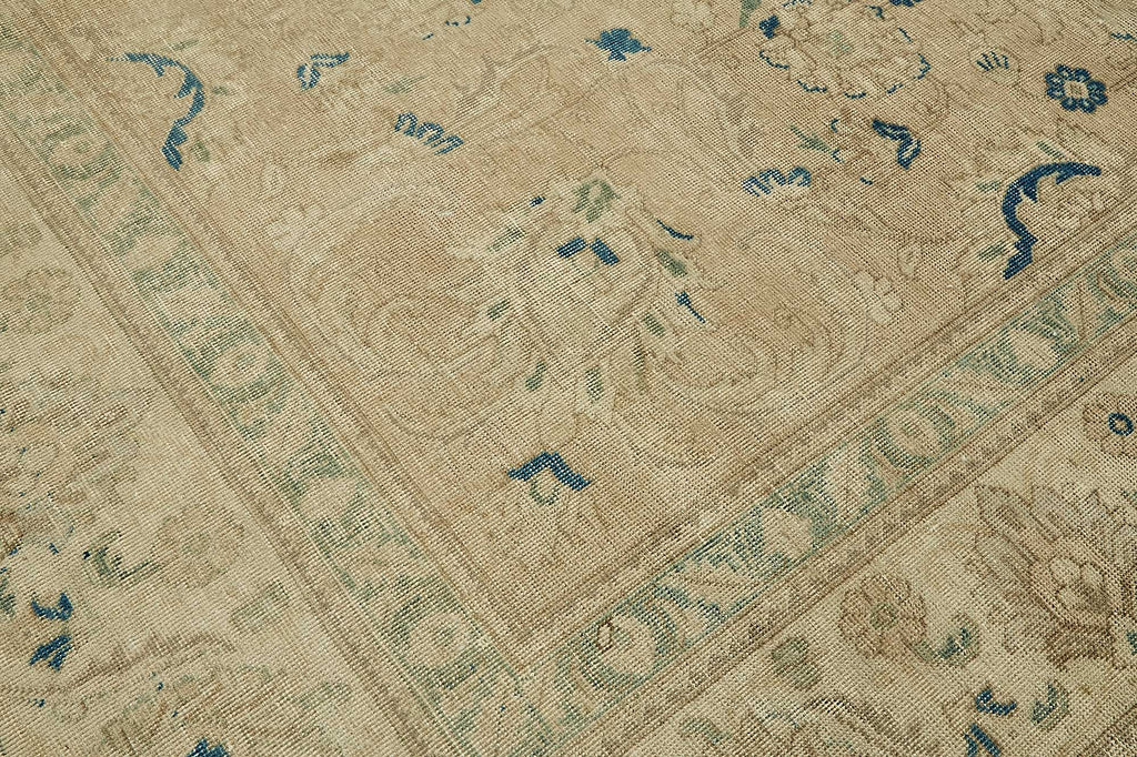Beige vintage Persian rug 49463, 3.00 x 3.88 metres – photograph 9
