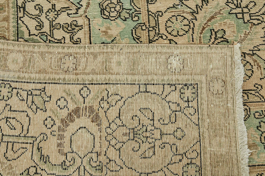 Beige vintage Persian rug 49465, 2.92 x 3.87 metres – photograph 7