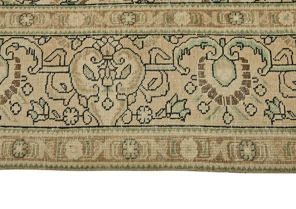 Beige vintage Persian rug 49465, 2.92 x 3.87 metres – photograph 8