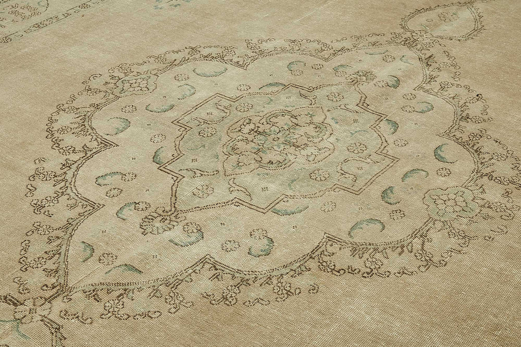 Beige vintage Persian rug 49466, 3.01 x 3.92 metres – photograph 5
