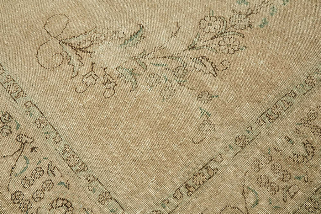 Beige vintage Persian rug 49466, 3.01 x 3.92 metres – photograph 9